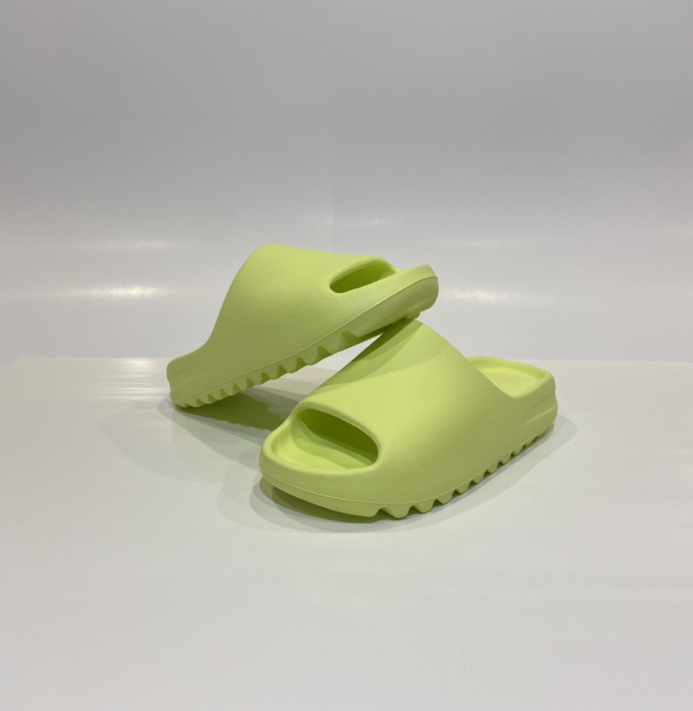 Brand New Yeezy Slide ‘Glow Green’ (2022) - Size 9, 10 & 11 Mens thumbnail