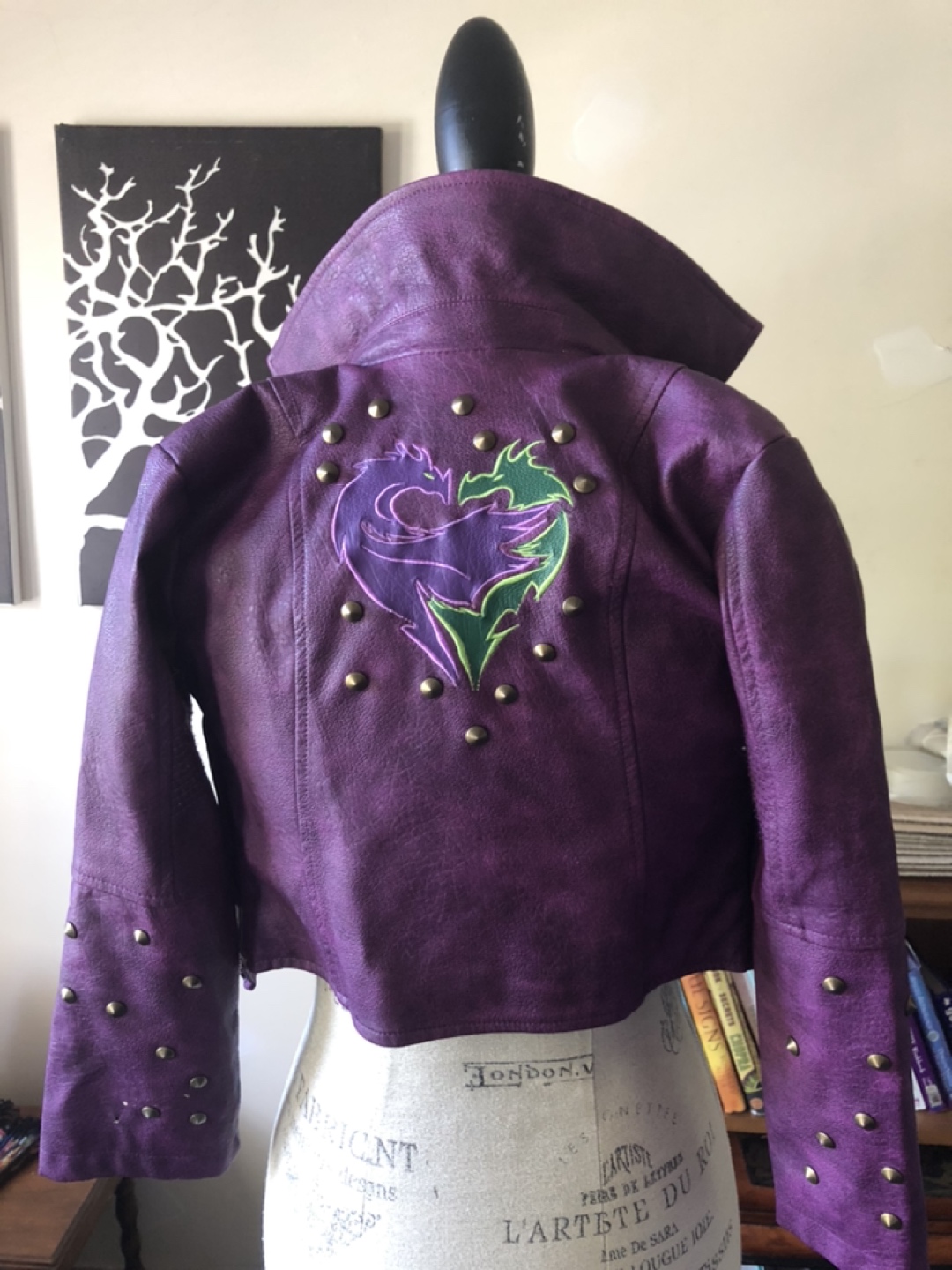 Descendants Mal Disney jacket /costume thumbnail