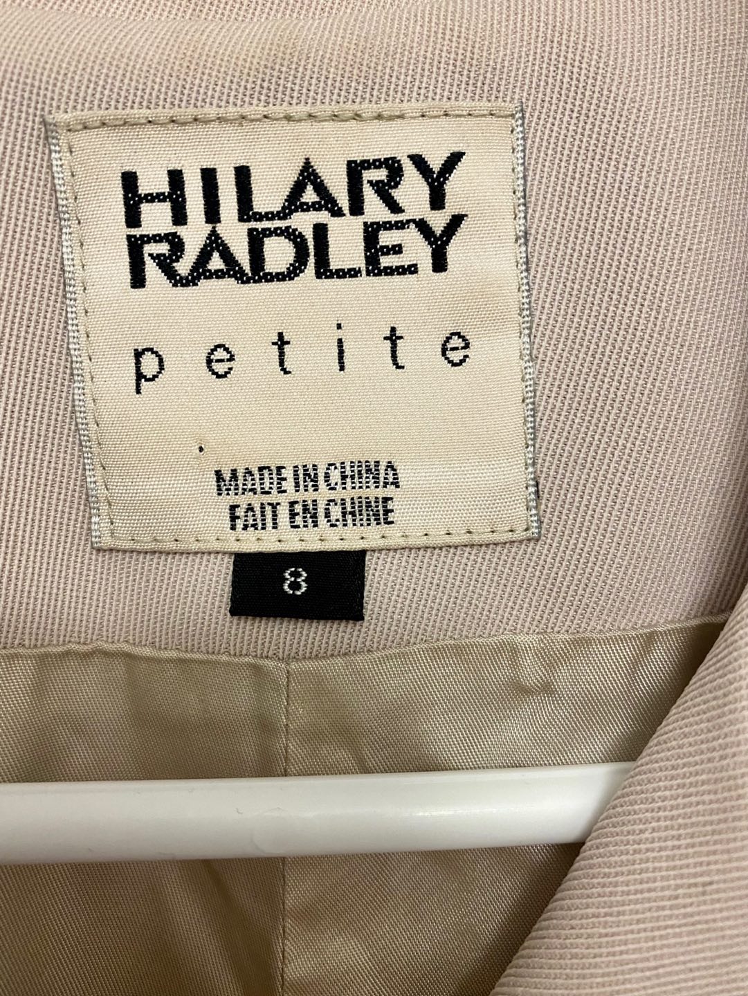 Size 8 Beige Trench Coat image indicator(4)