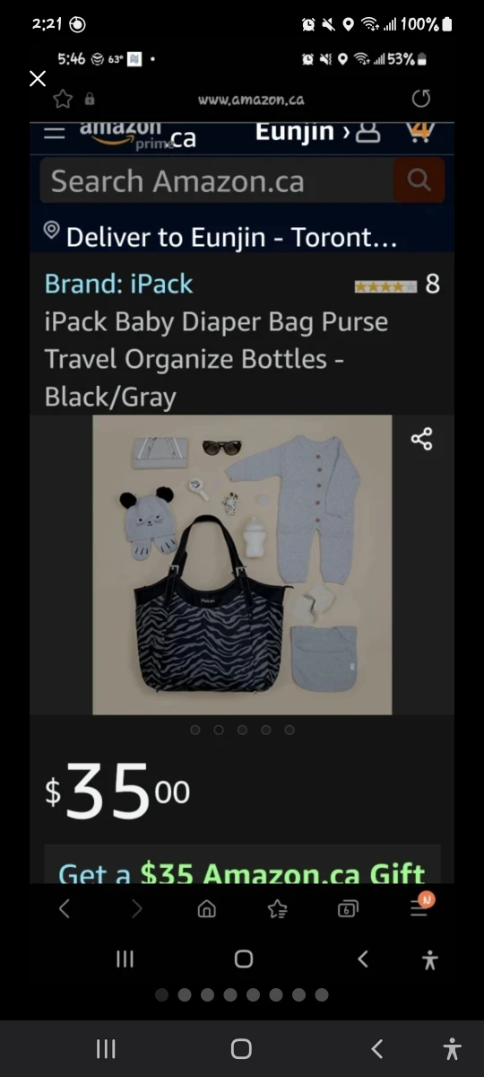 ipack baby tote #freecycle