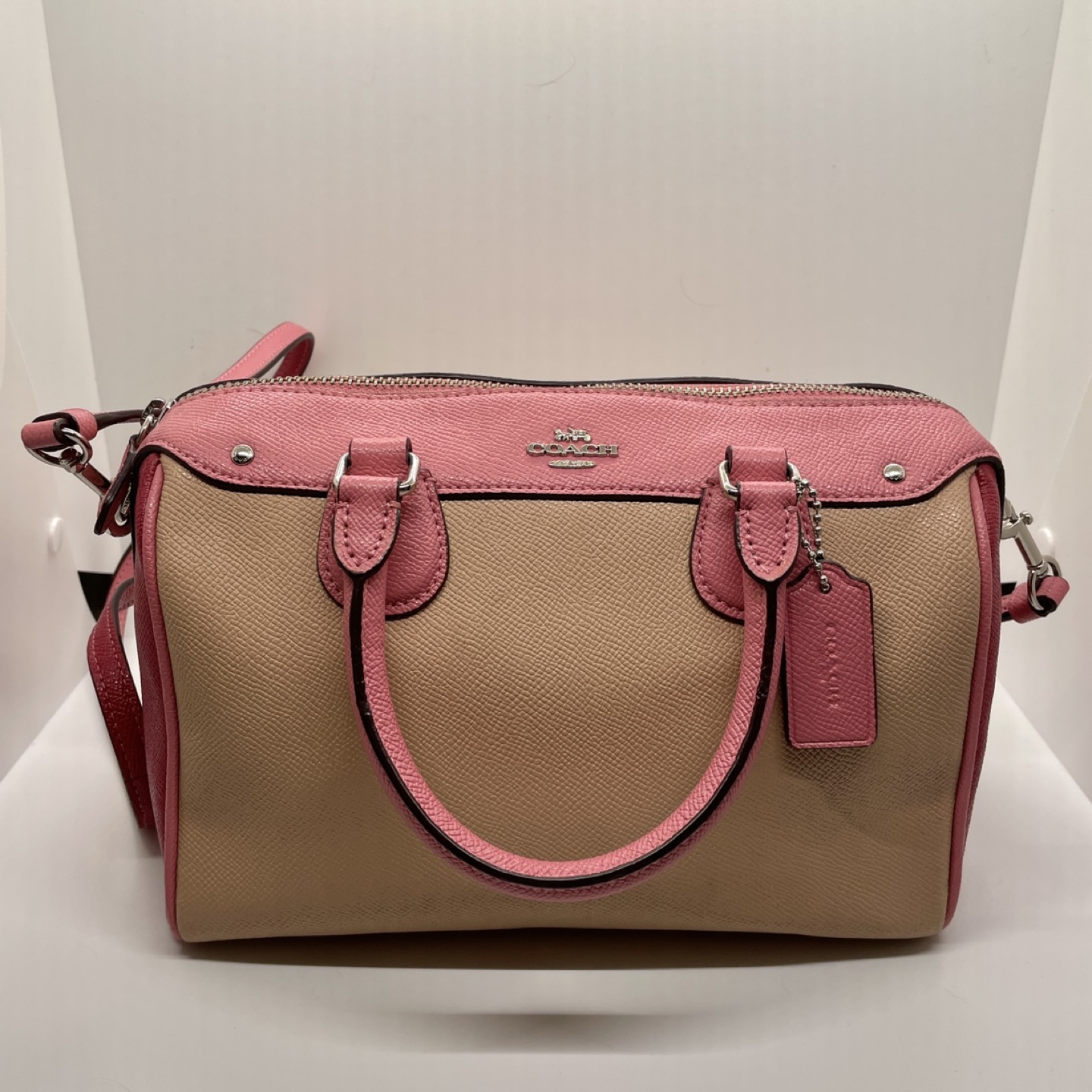 Coach Benette pink bag