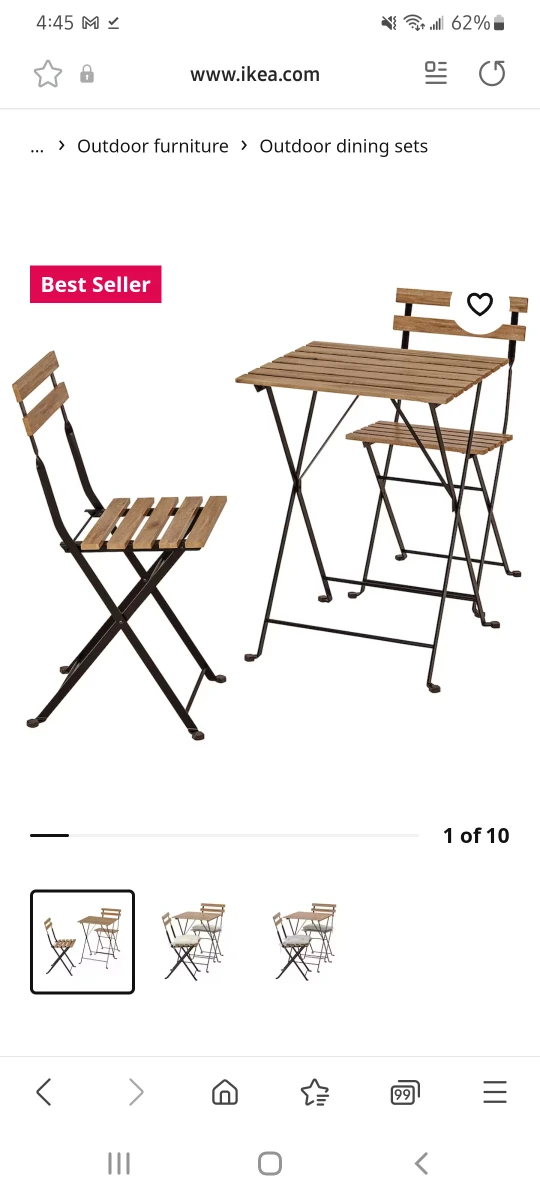 Ikea Bistro set