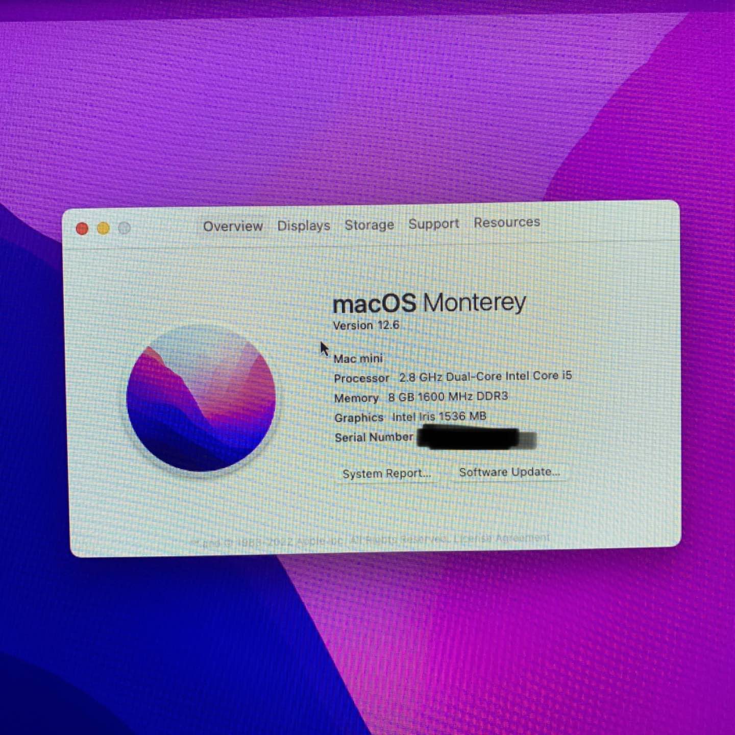 Mac Mini Late 2014 - 2.8GHZ Dual Core i5 / 8GB / 1TB - photo 4