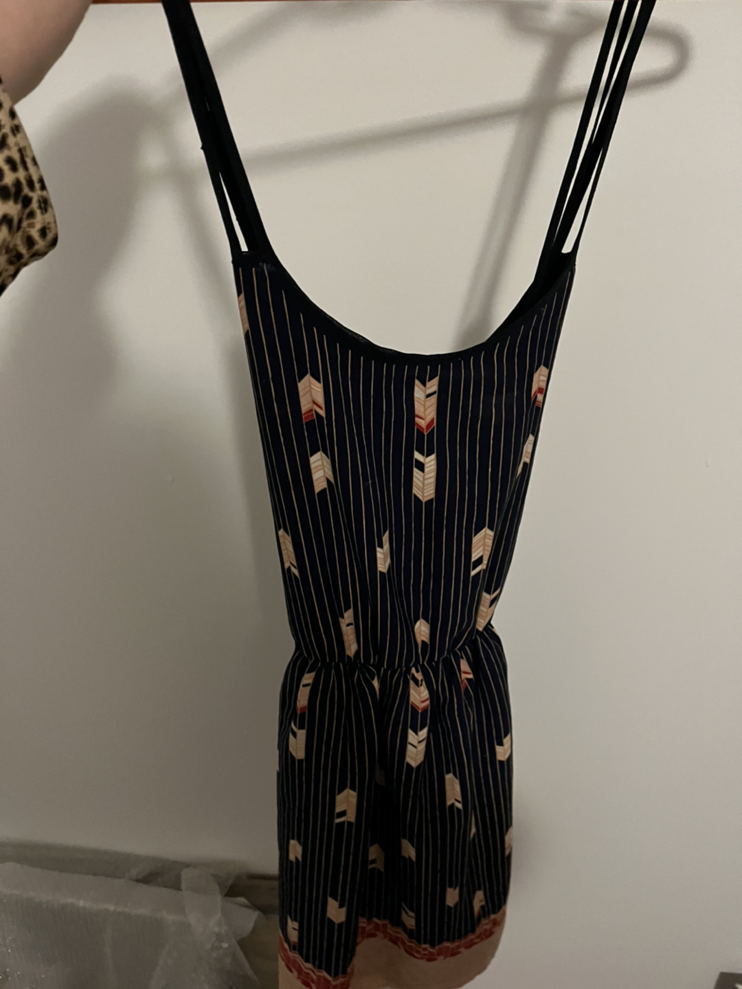 Arrow print dress thumbnail