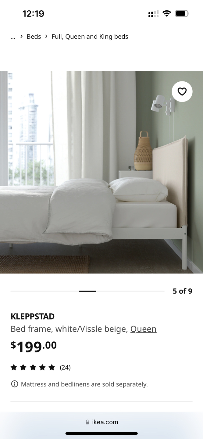 IKEA queen size bed frame - photo 3