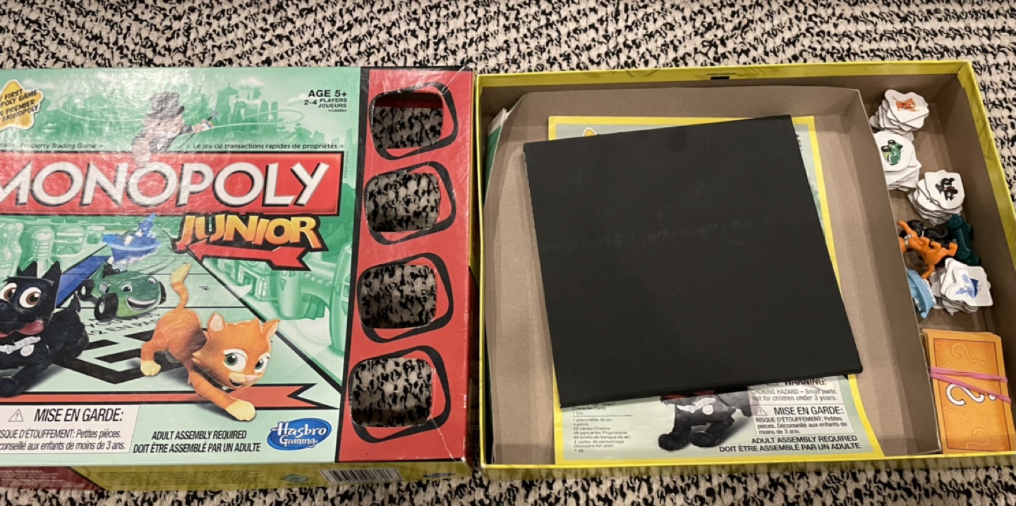 Monopoly Jr #freecycle thumbnail