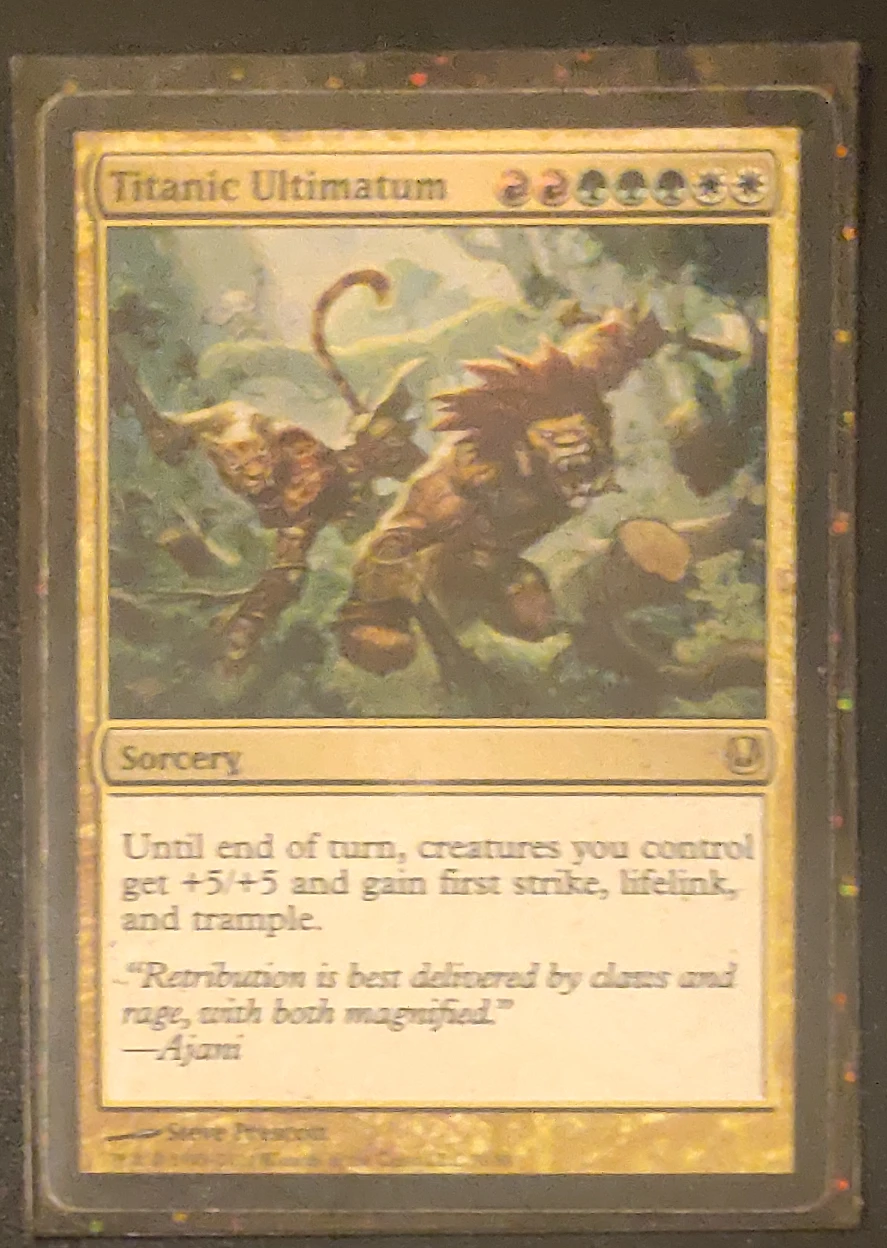 Magic the Gathering SP ( Titanic Ultimatum )