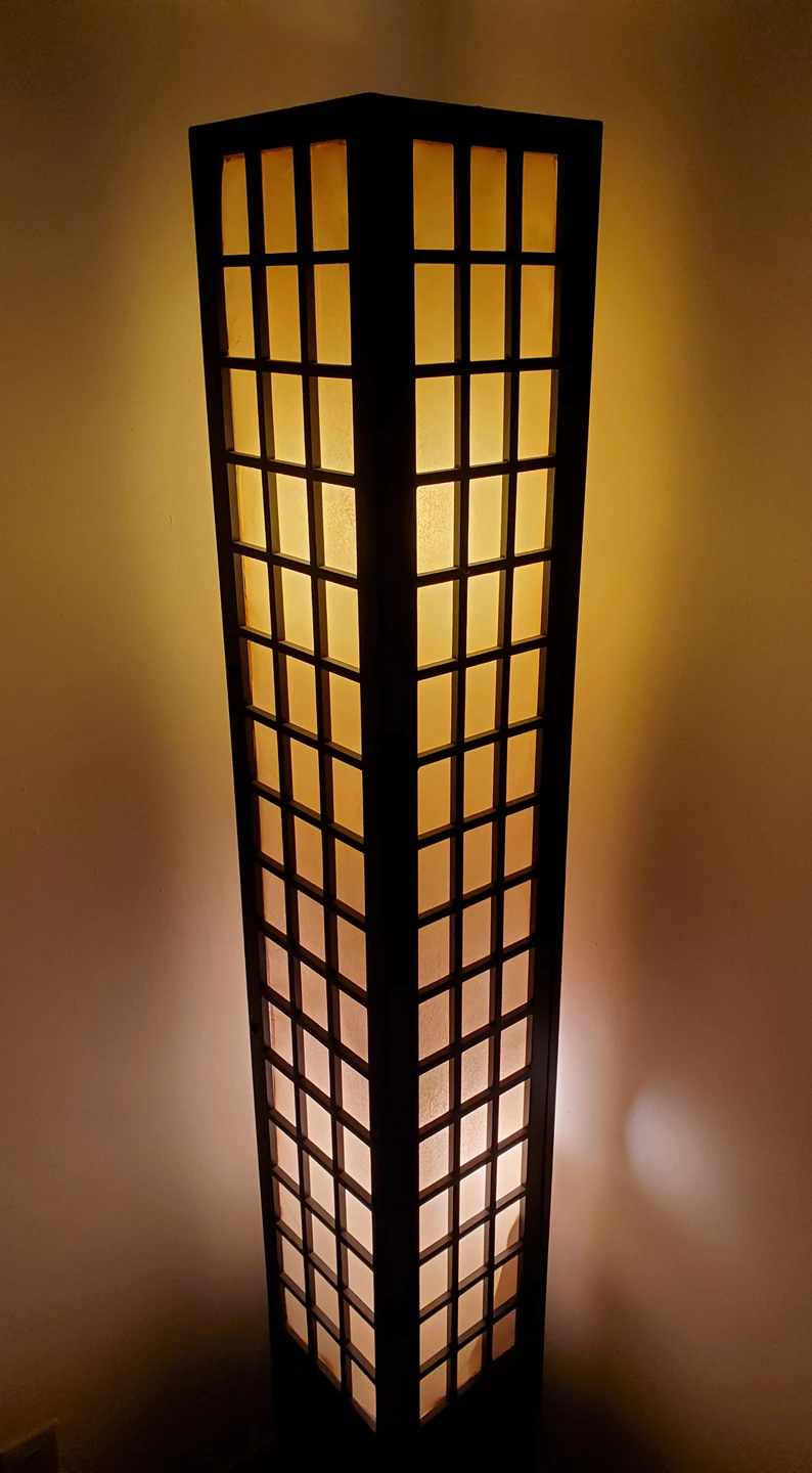 Asian design floor lamp thumbnail
