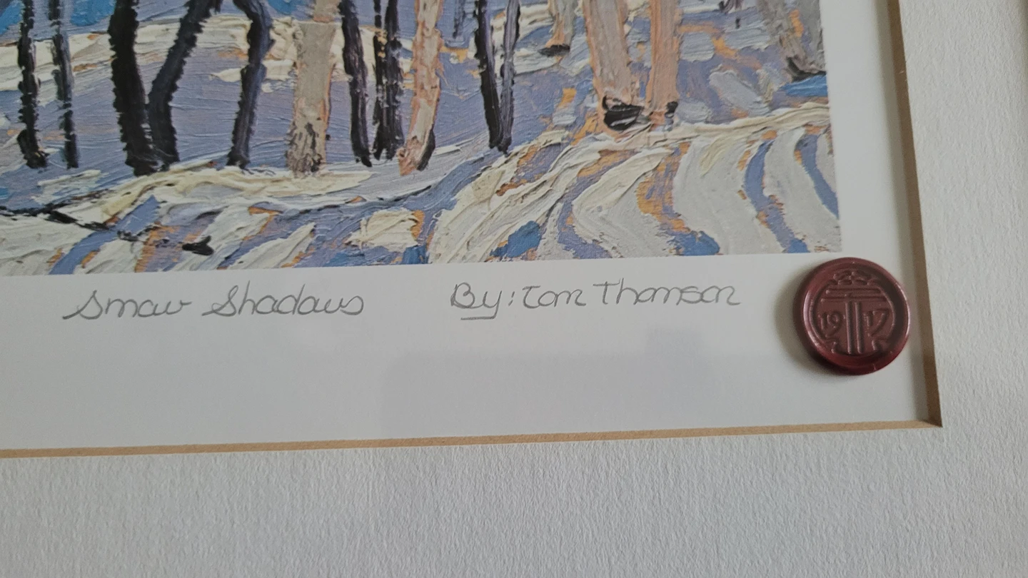 Tom Thomson "Snow Shadows" - photo 4