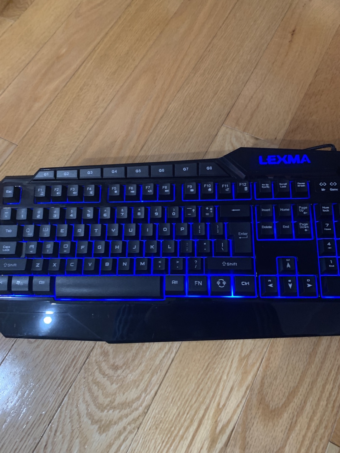 Lexma Keyboard Black, Backlit Keys image indicator(4)