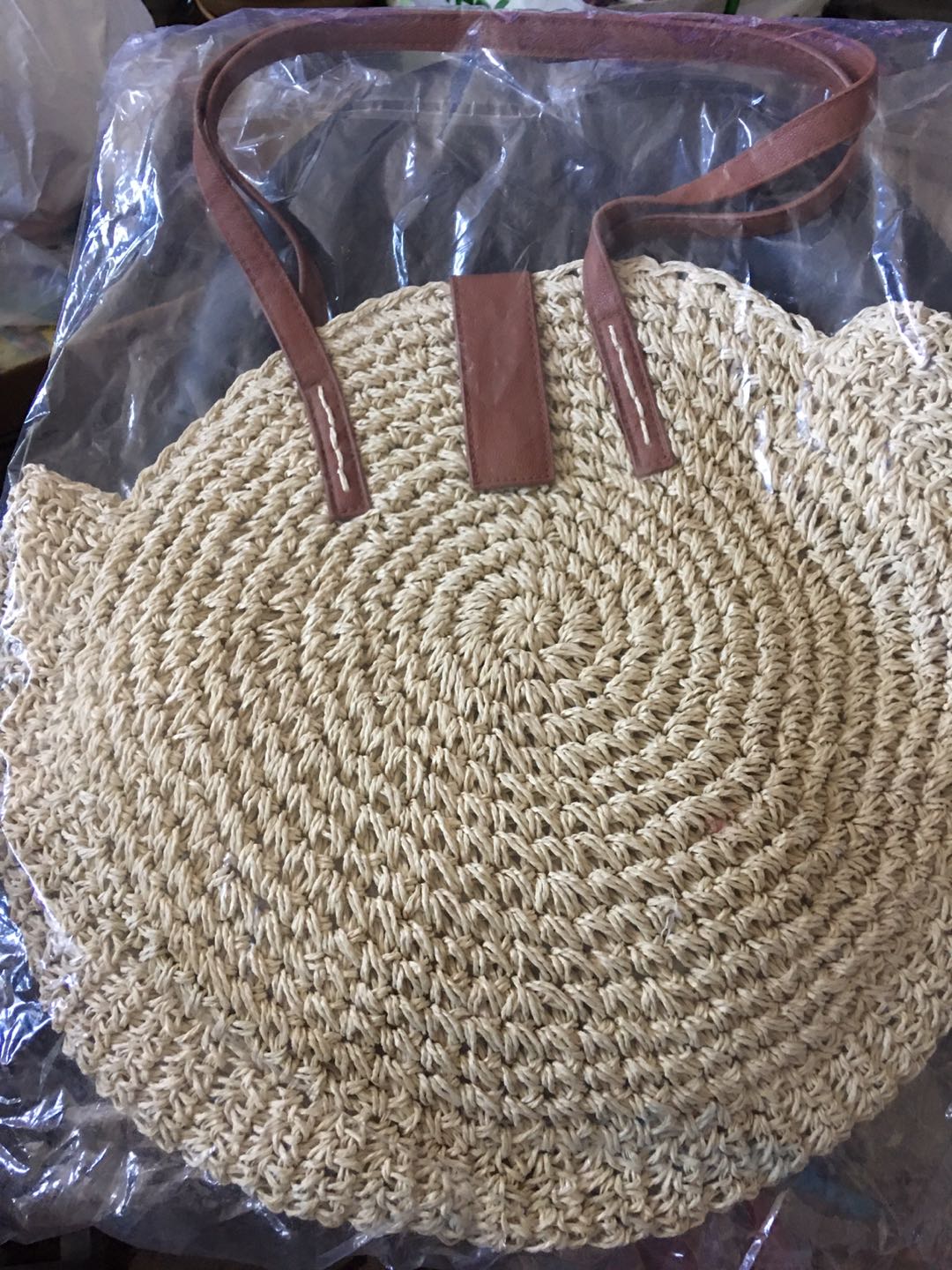 Leonor Greyl Straw Tote image indicator(2)