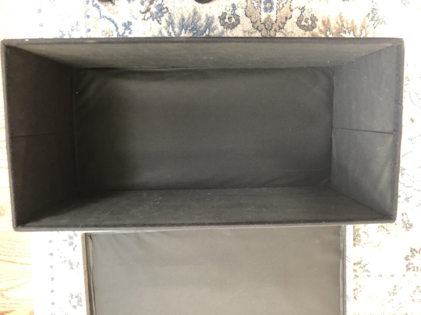 Folding Storage bench / ottoman - photo 5