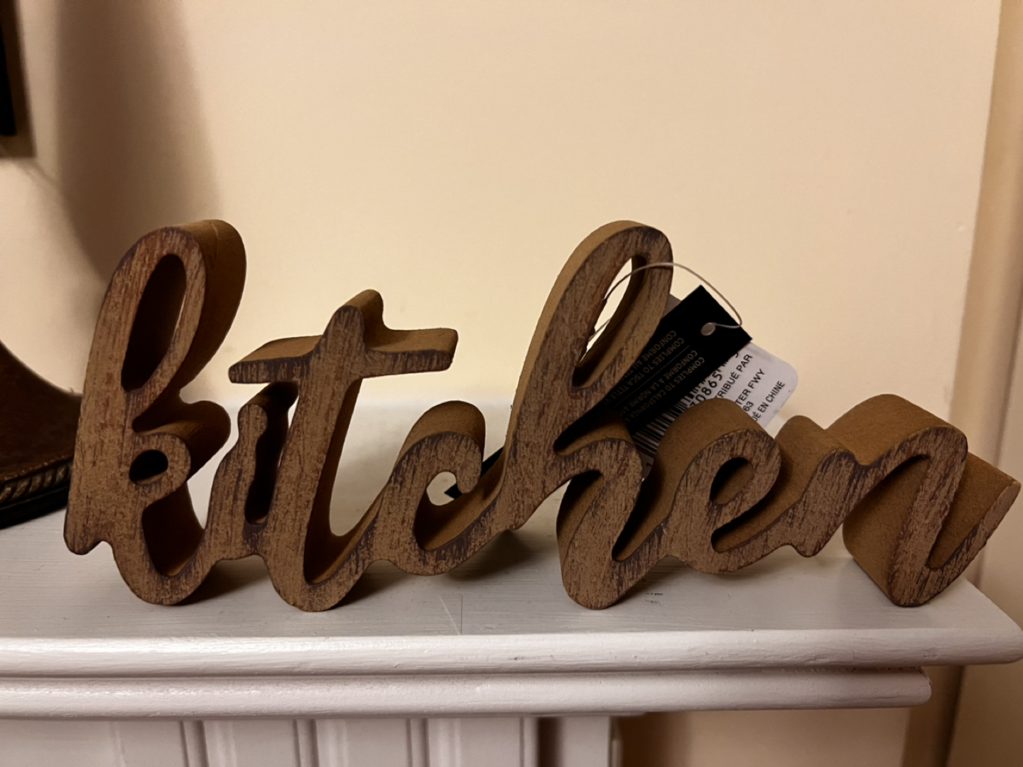 Wooden kitchen sign thumbnail