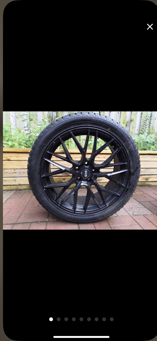 90% New DodgeGTS Winter tires 255/40R/19. $390