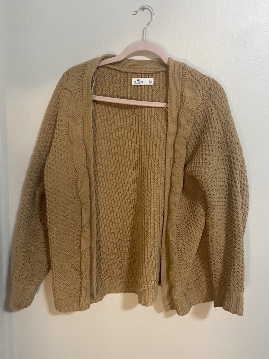 Hollister slouchy cardigan oversized XS thumbnail