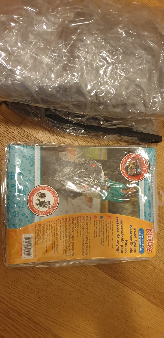 Nuby stroller rain cover - photo 2