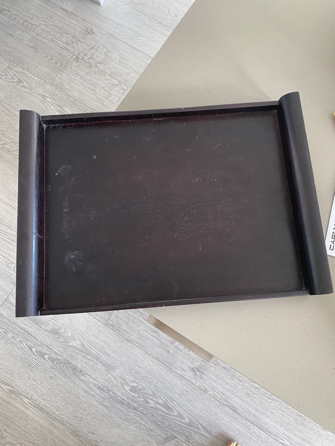 Wood tray - photo 2