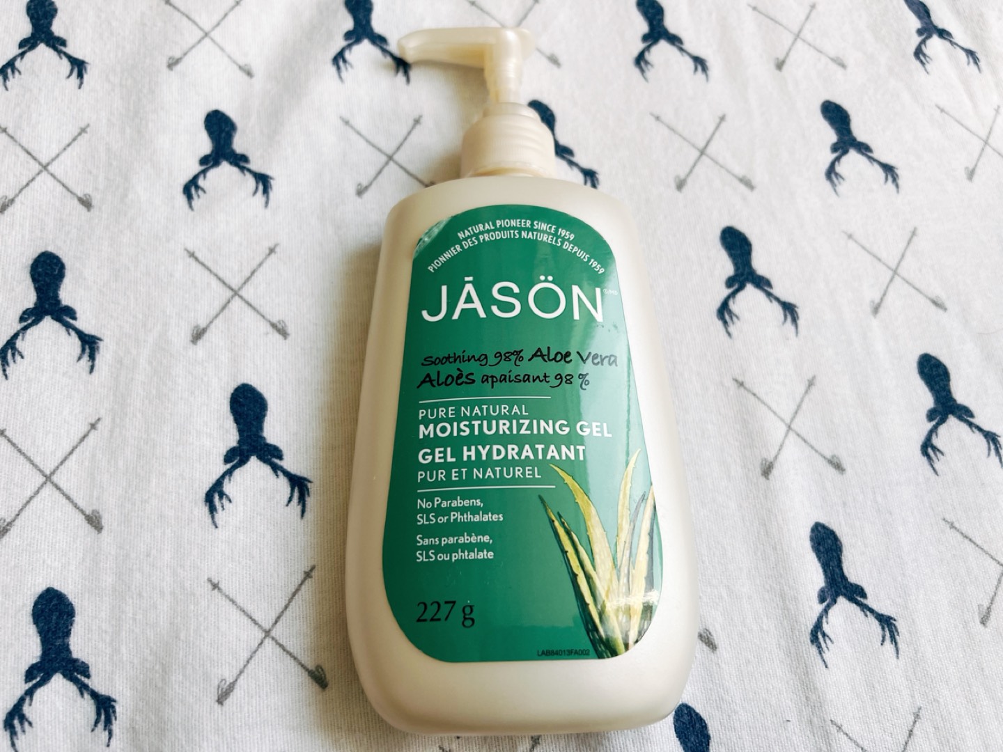 Jason Soothing 98% Aloe Vera Gel 227g - 1/3 used