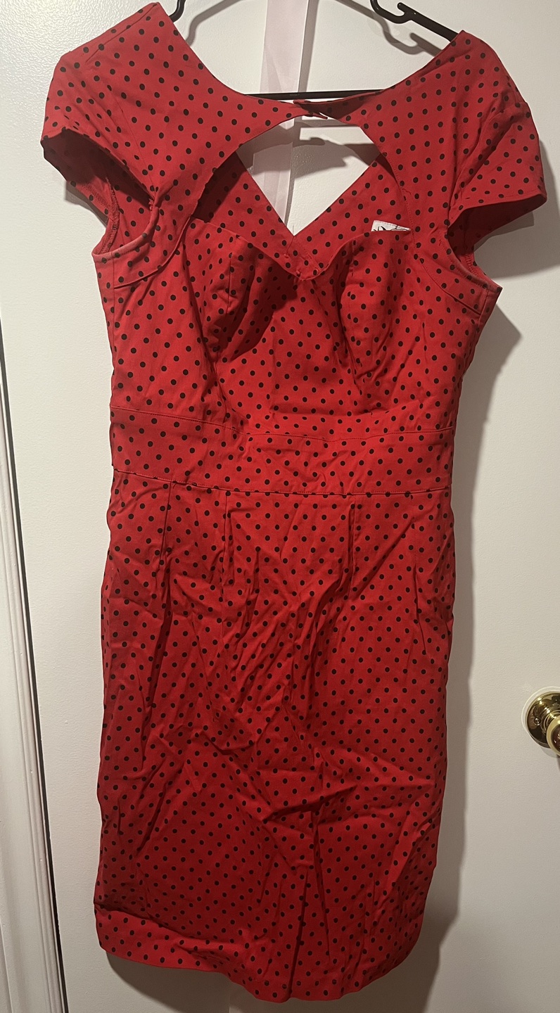 Hell bunny pin up dress thumbnail