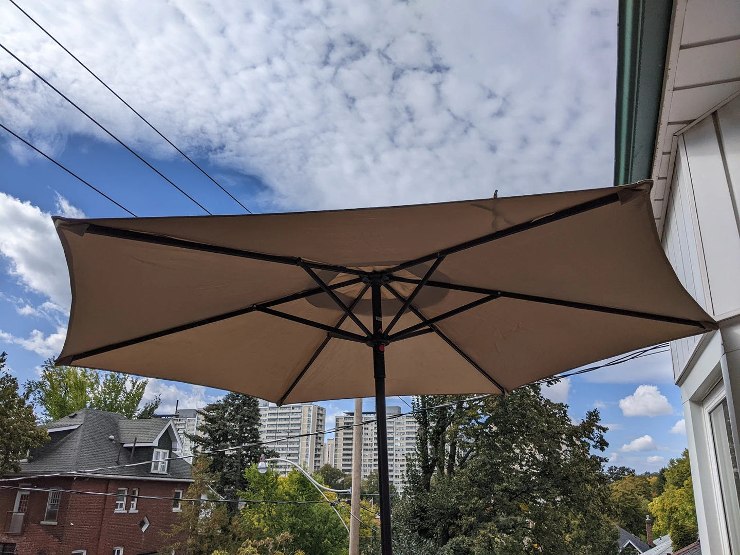 Sun umbrella with base thumbnail