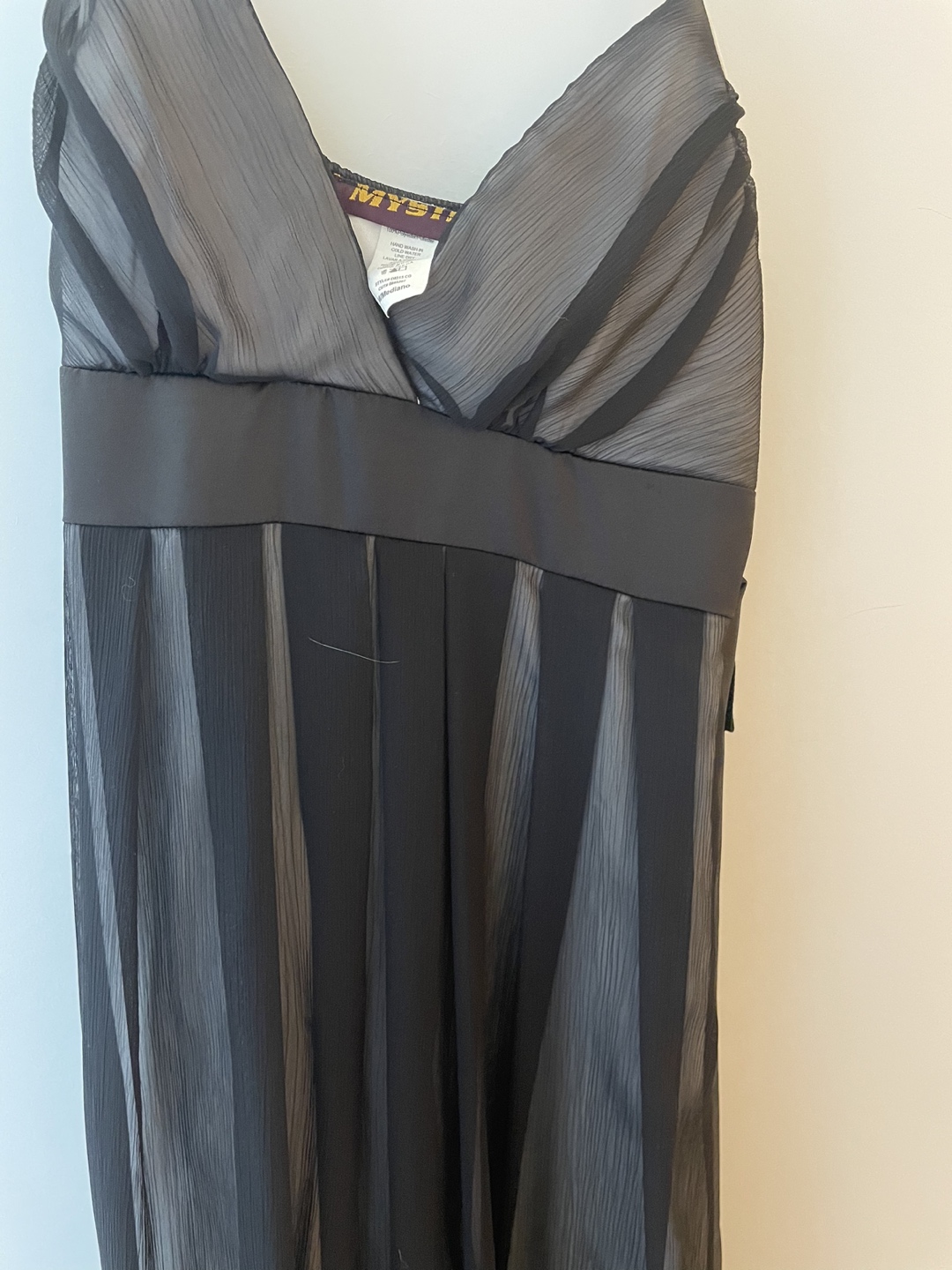 Black spaghetti strap dress - photo 3