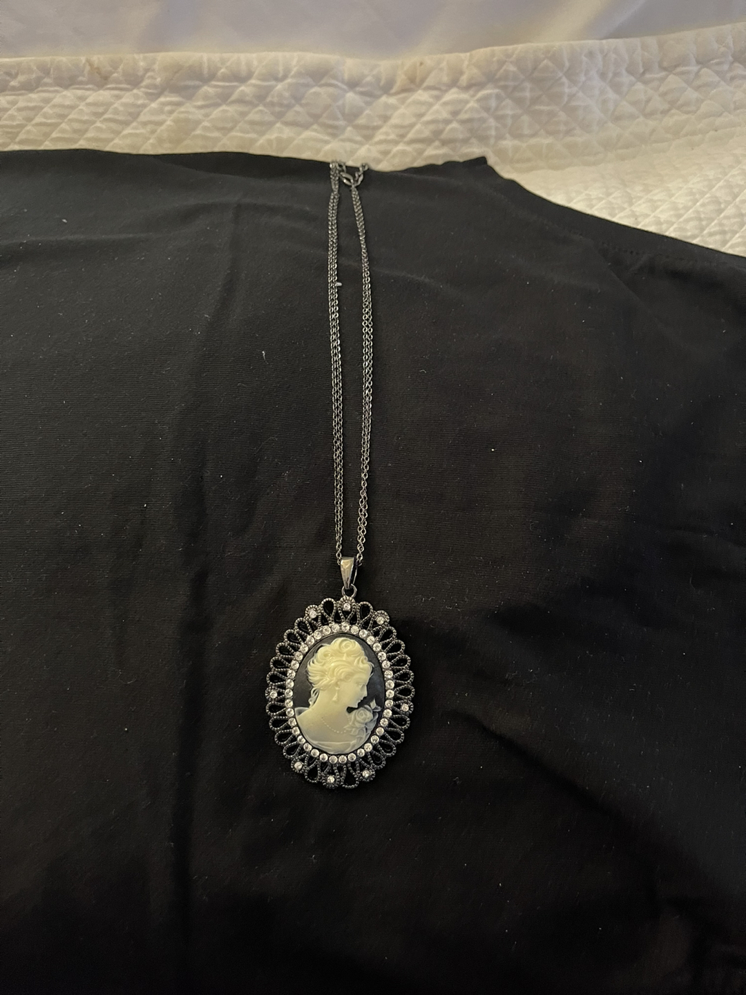 Cameo necklaces