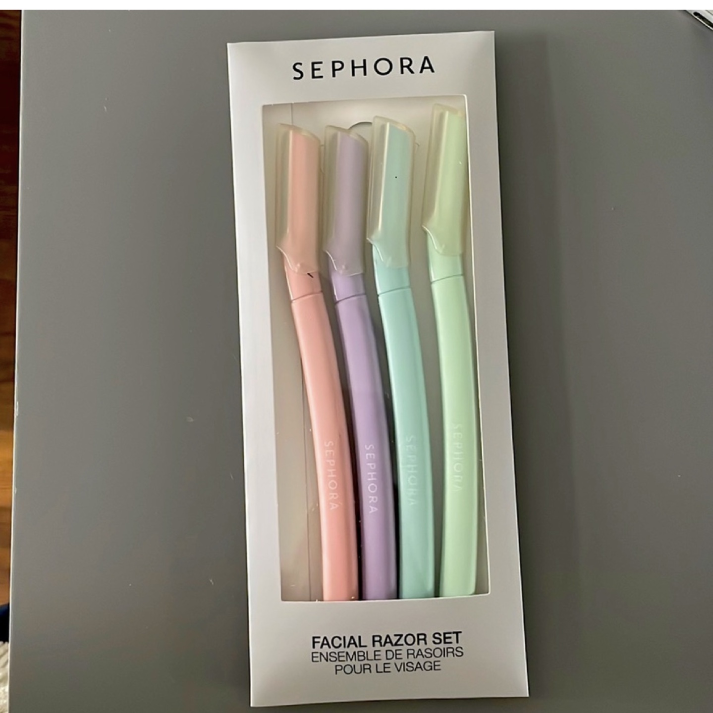Sephora facial razor set - NWT