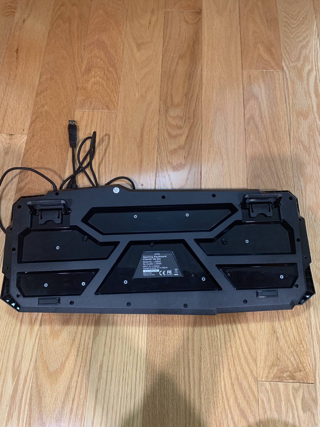 Lexma Keyboard Black, Backlit Keys image indicator(2)