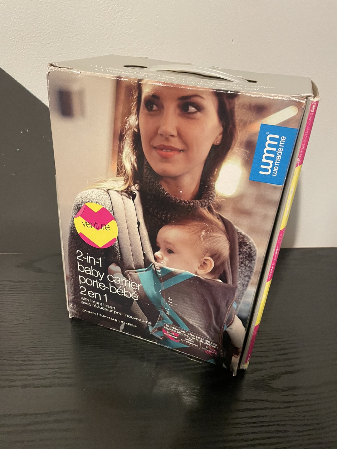 2 in 1 baby carrier in pink image indicator(2)