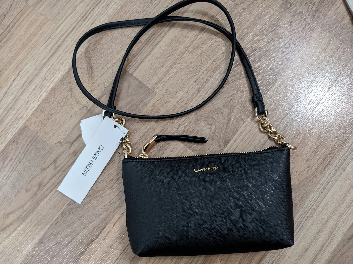 small black crossbody bag Calvin Klein thumbnail