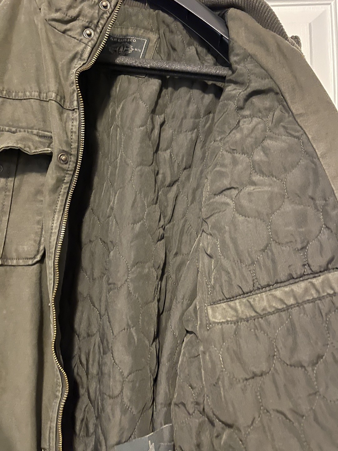 G.H. Bass & Co Men’s Aviator Style Jacket image indicator(5)