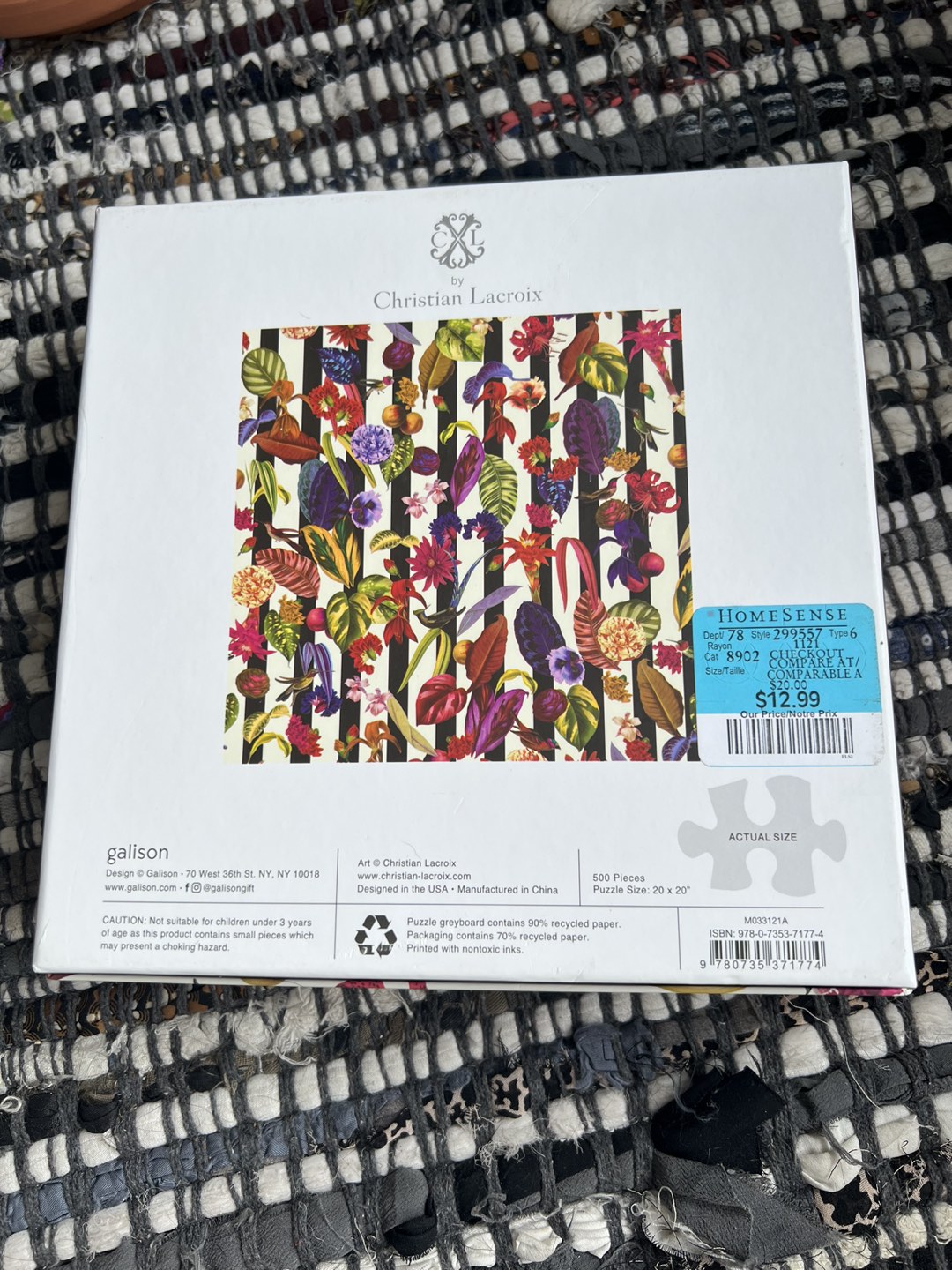 Beautiful floral puzzle in great condition image indicator(3)