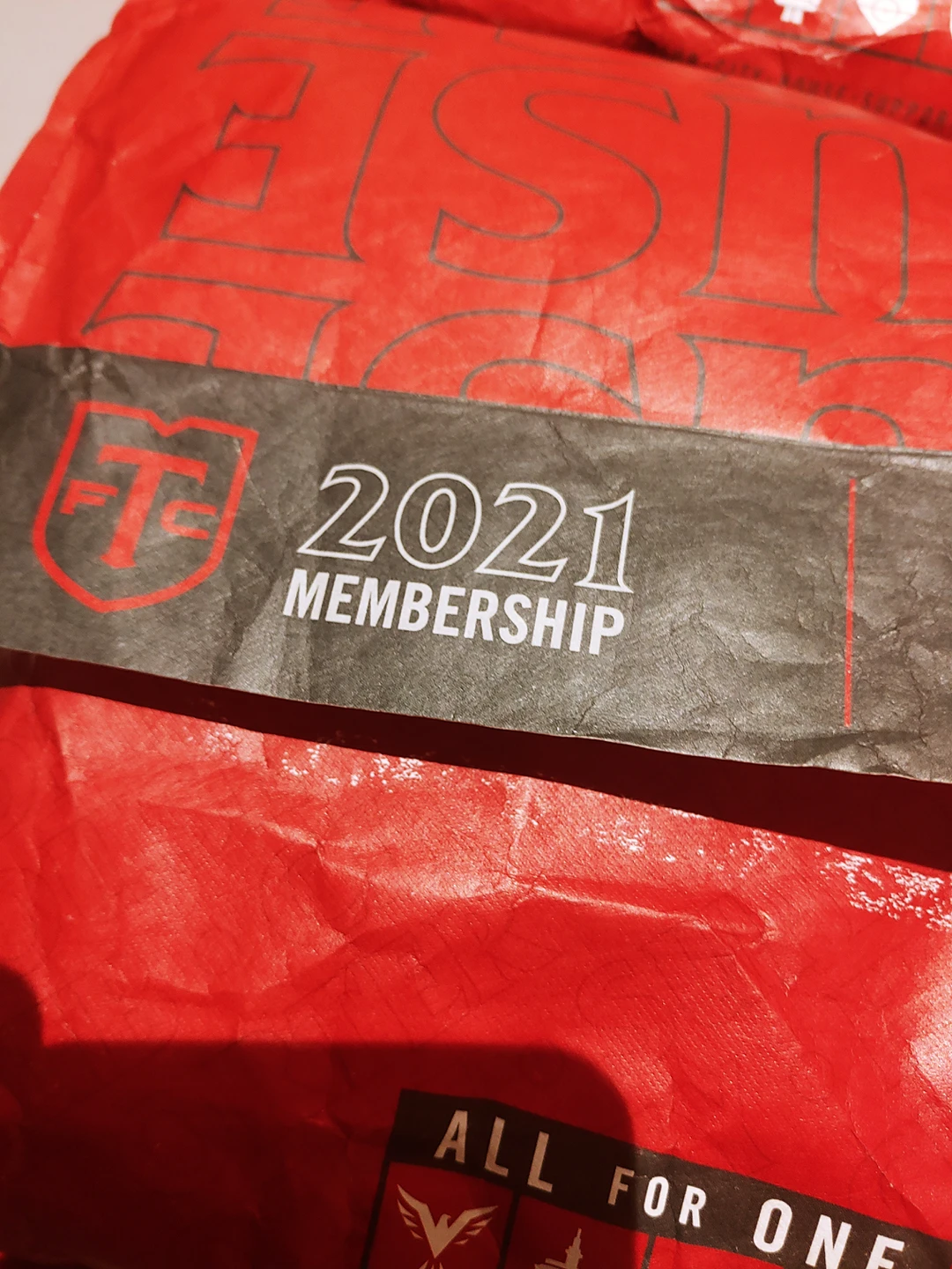 Toronto FC soccer TFC 2021 membership scarfs