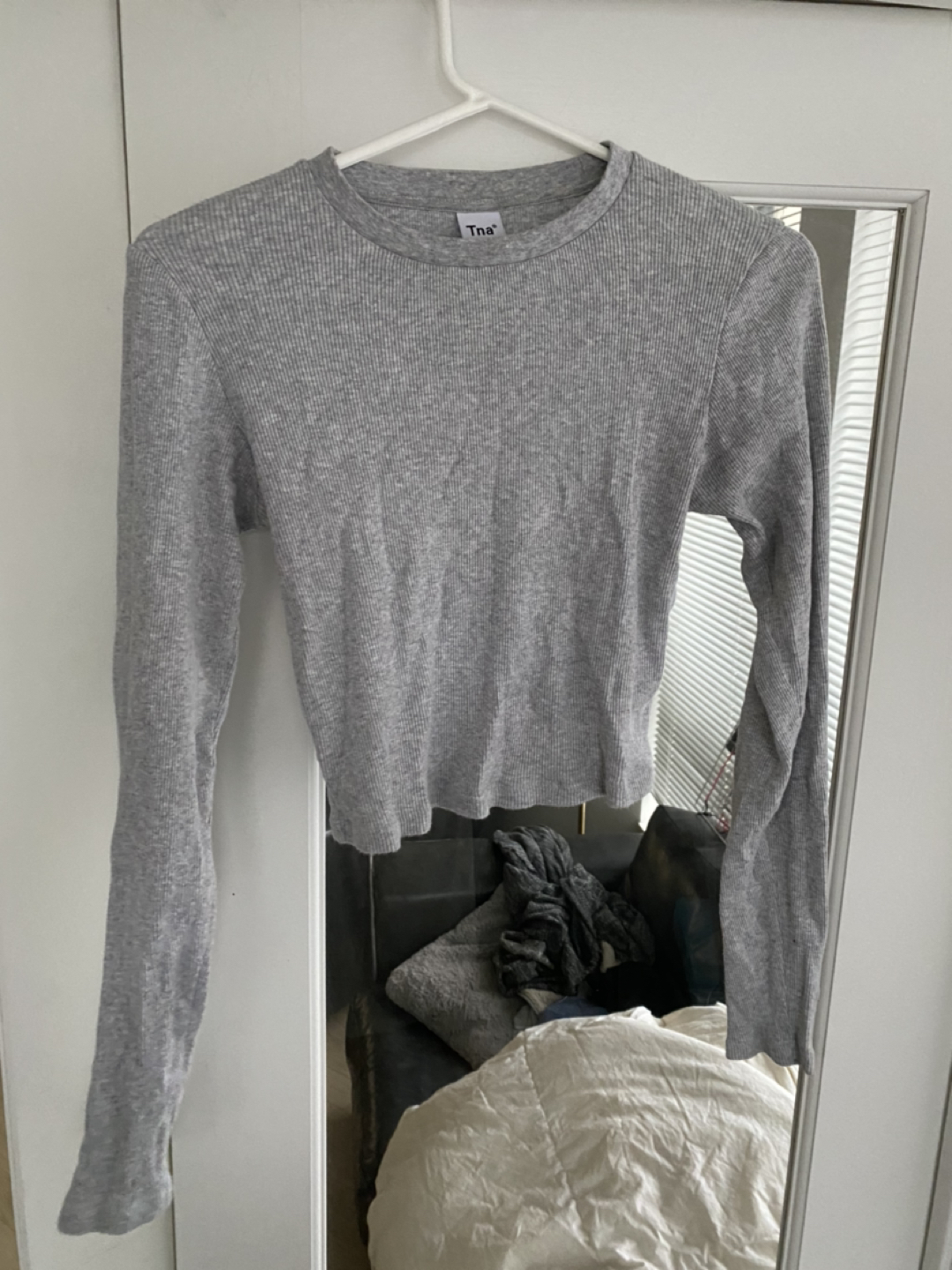 Tna* long sleeve crop top