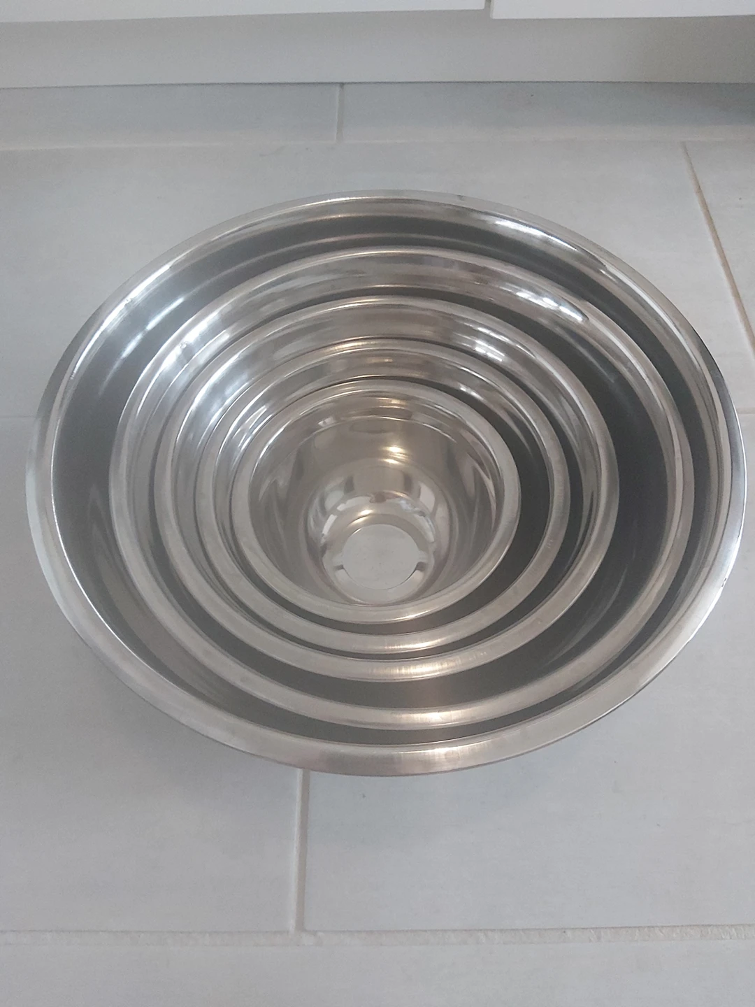5-Piece Stainless Steel Mixing Bowl Set thumbnail