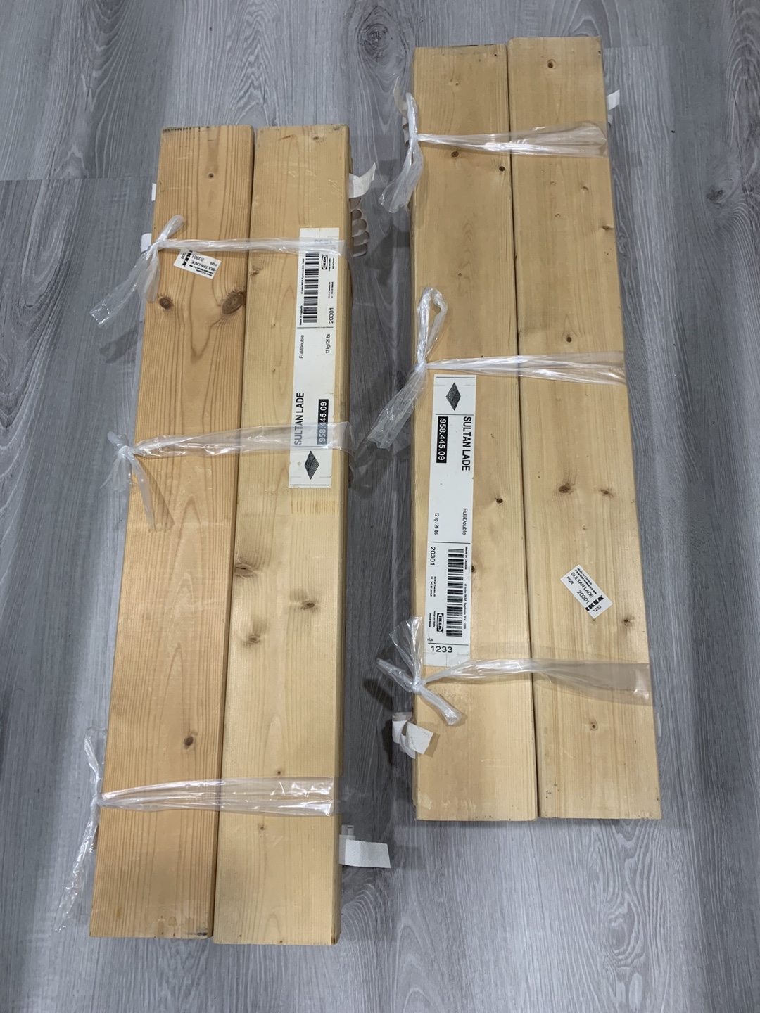 Ikea double bed slats. SOLID WOOD. $ 25