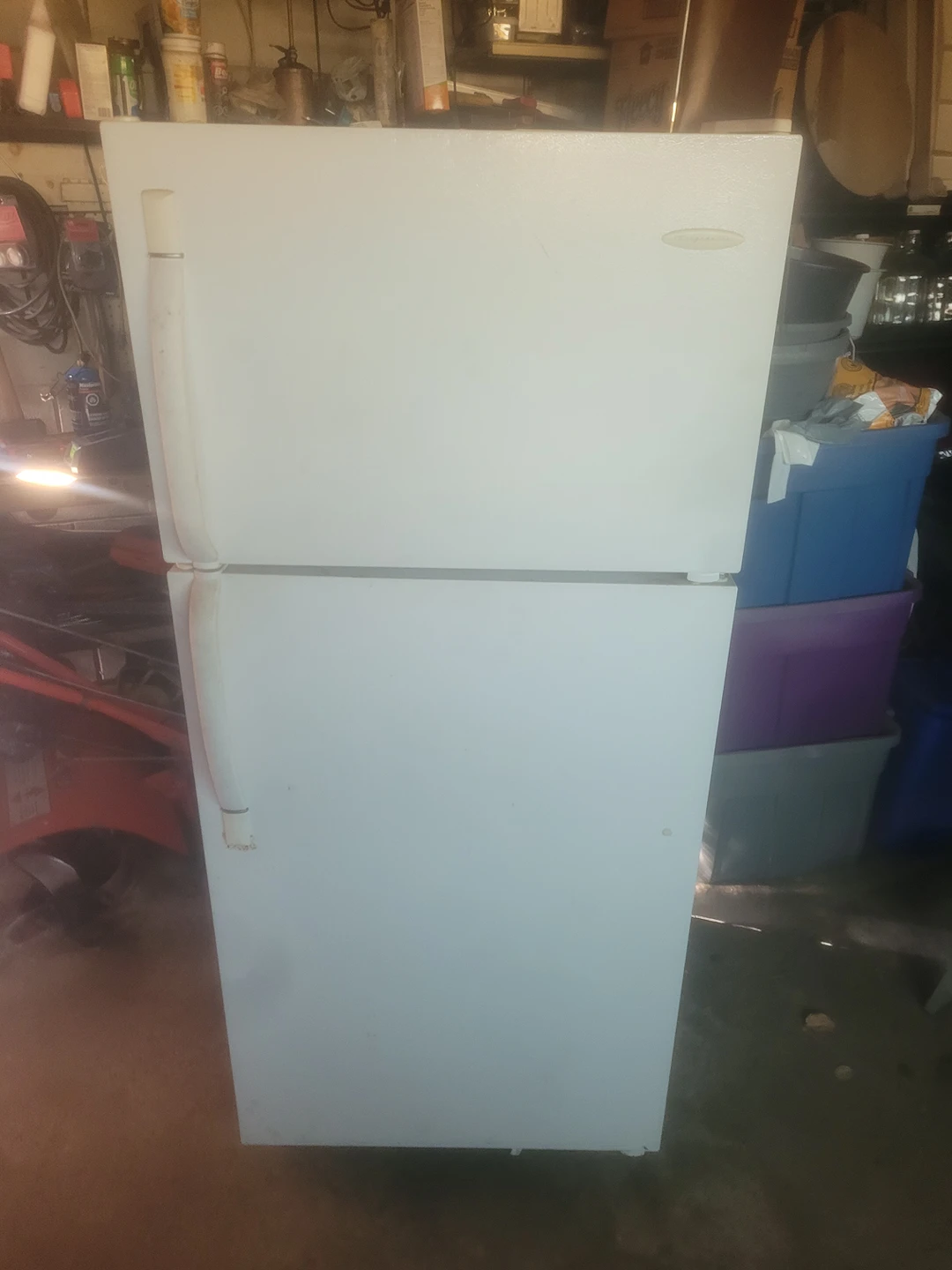 Frigidaire up rite fridge and freezer 16.5c thumbnail