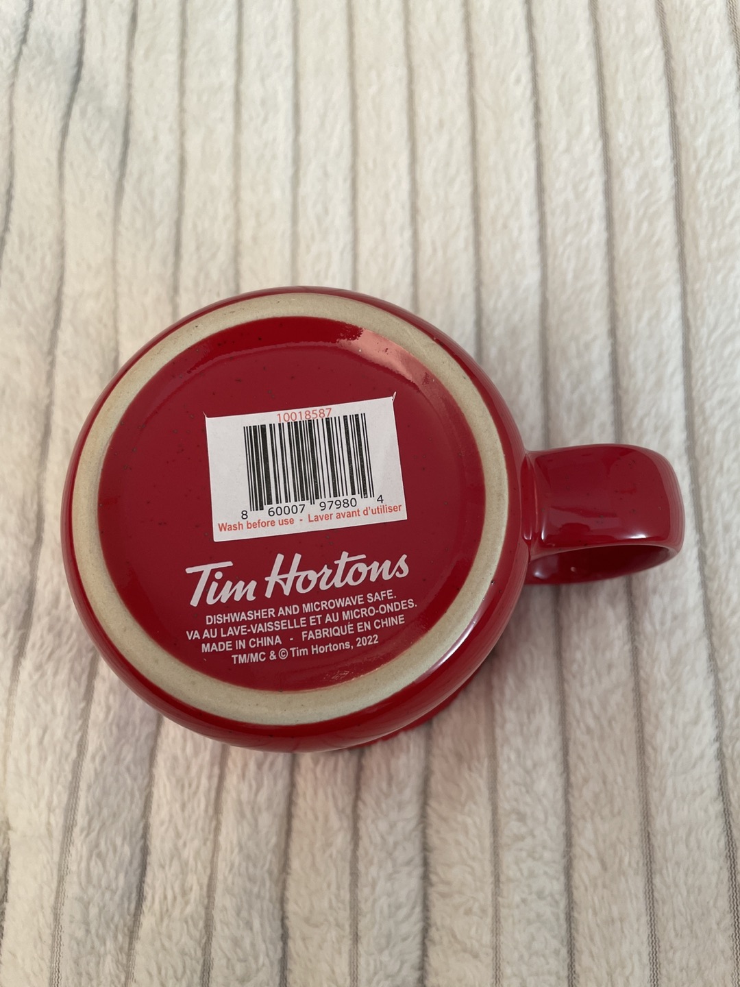 Tim Hortons 2022 New Camp Mug Limited Edition Coffee Red - photo 3