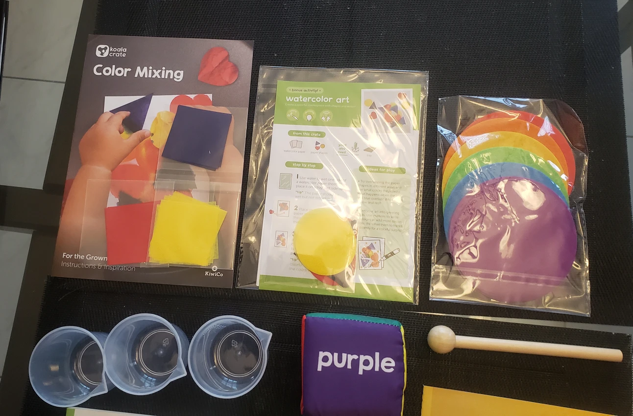 KiwiCo Koala color mixing kit, BRAND NEW image indicator(2)