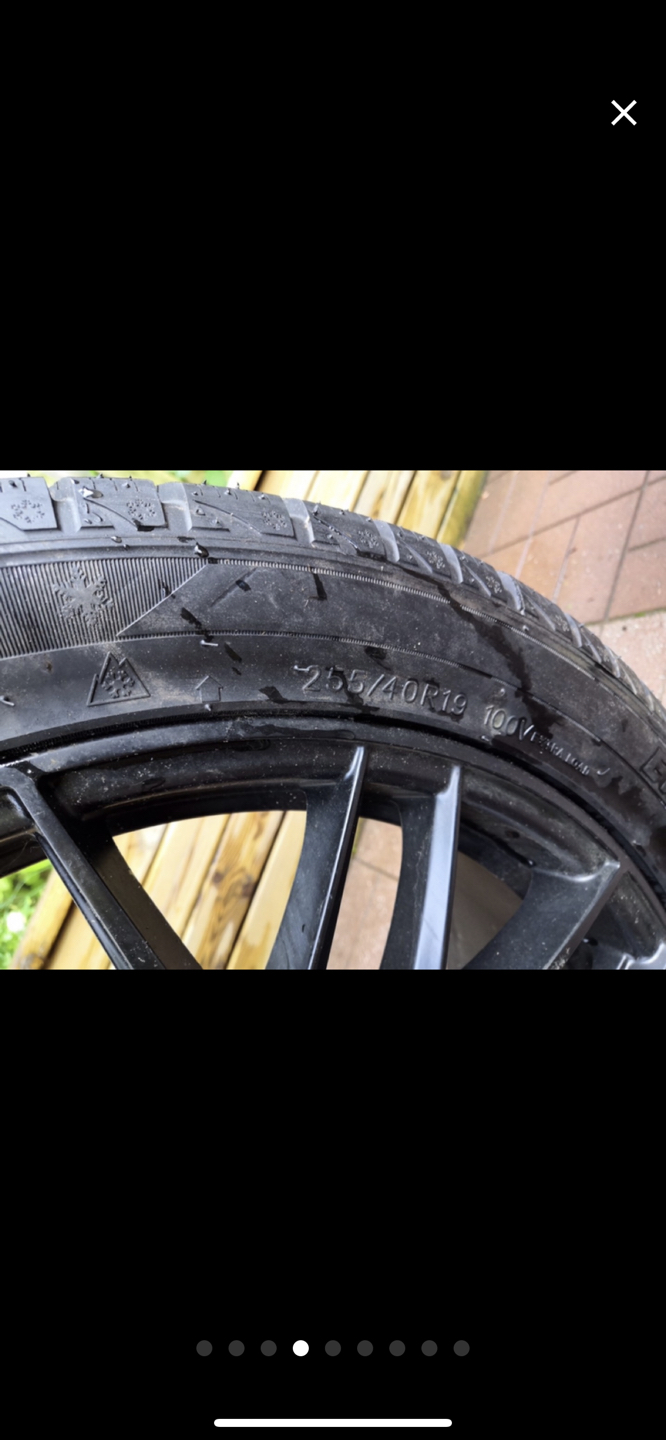 90% New DodgeGTS Winter tires 255/40R/19. $390 - photo 4