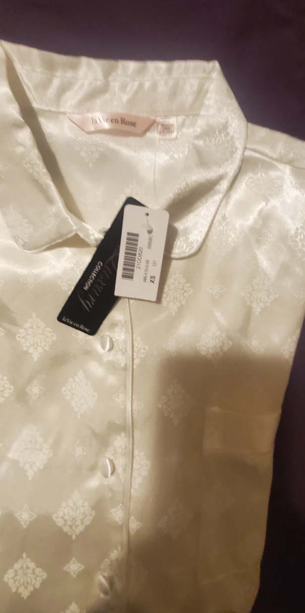 New! XSmall Satin Pajamas image indicator(4)