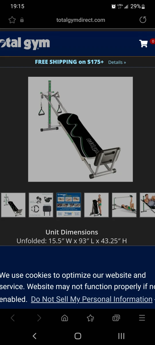 gravity folding exercise machine, total gym supreme