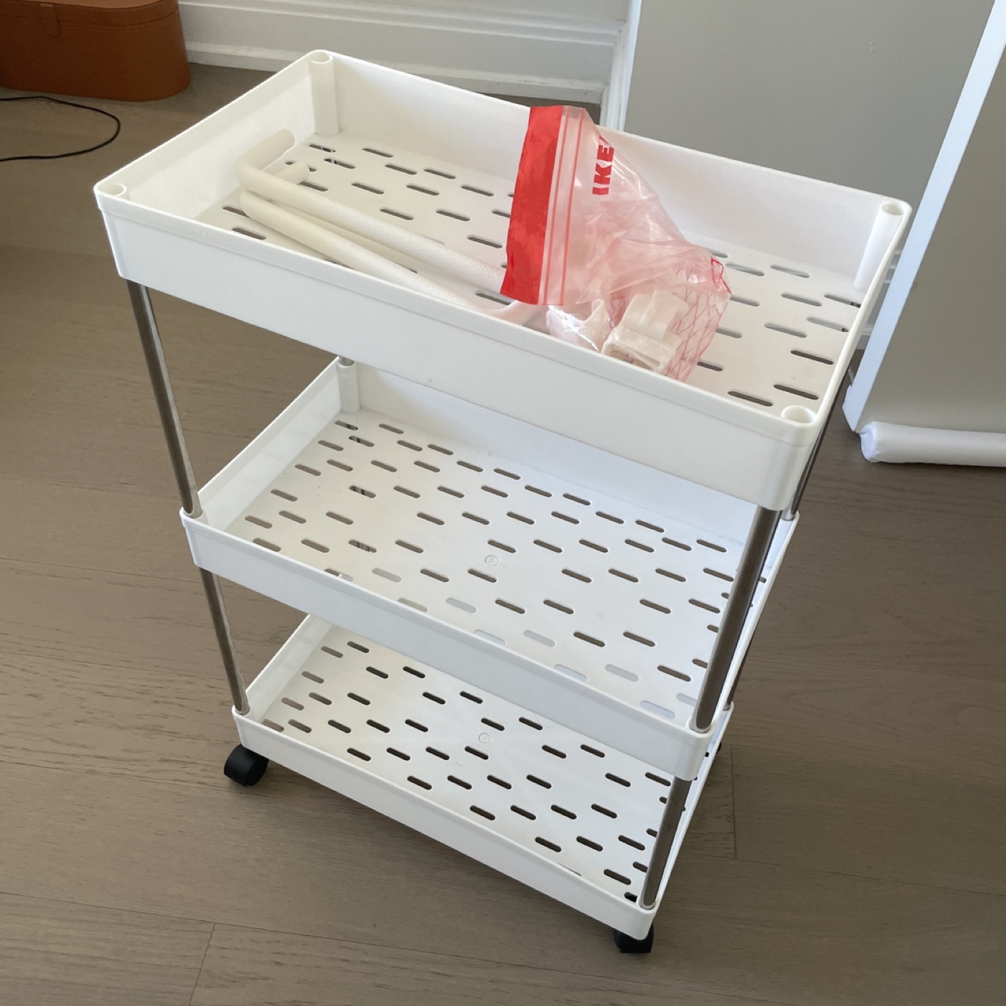 3 tier rolling utility cart