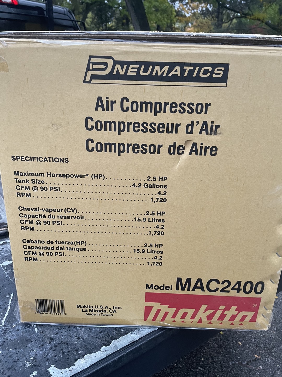 Makita air compressor - photo 3