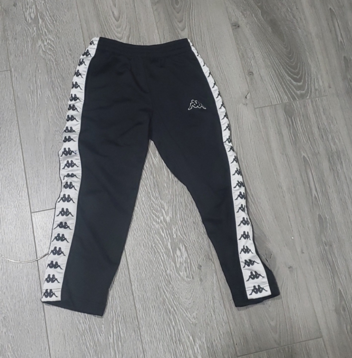 Black And White Kappa Track Pants thumbnail
