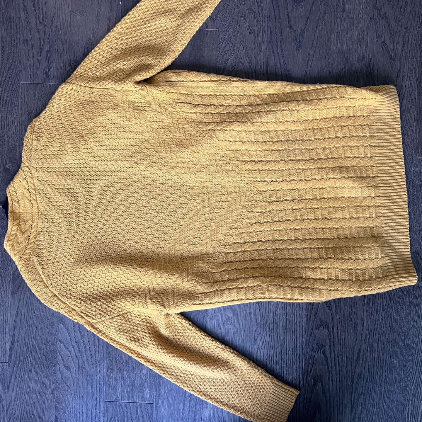 Charlotte Russe mustard long cardigan - photo 4