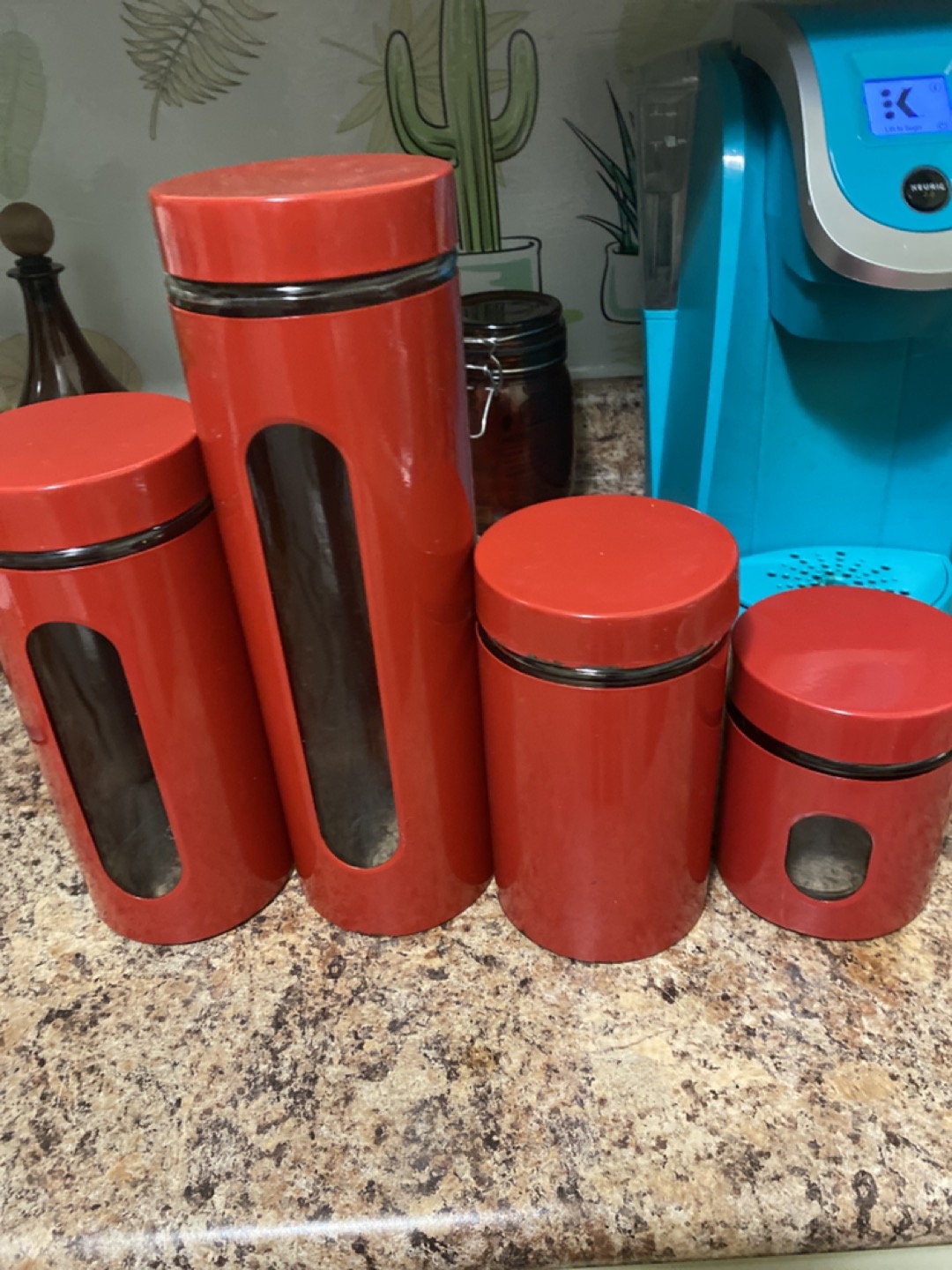 Stainless steal and glass containers image indicator(2)