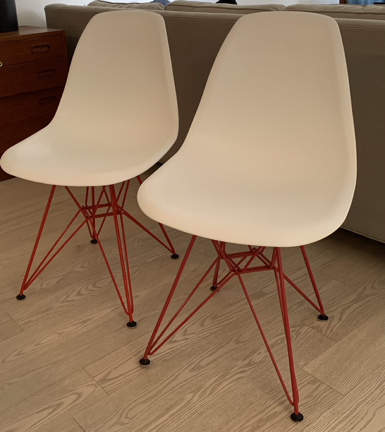 Pair of Design Republic, Eiffel Eames replicas. thumbnail