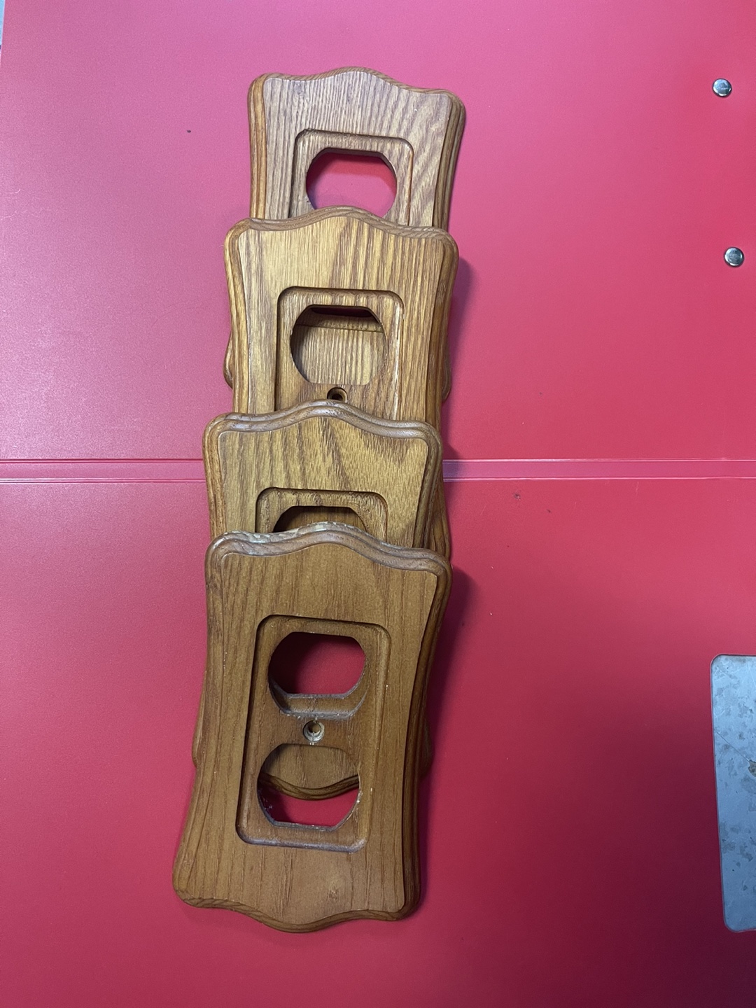 Outlet cover wooden thumbnail