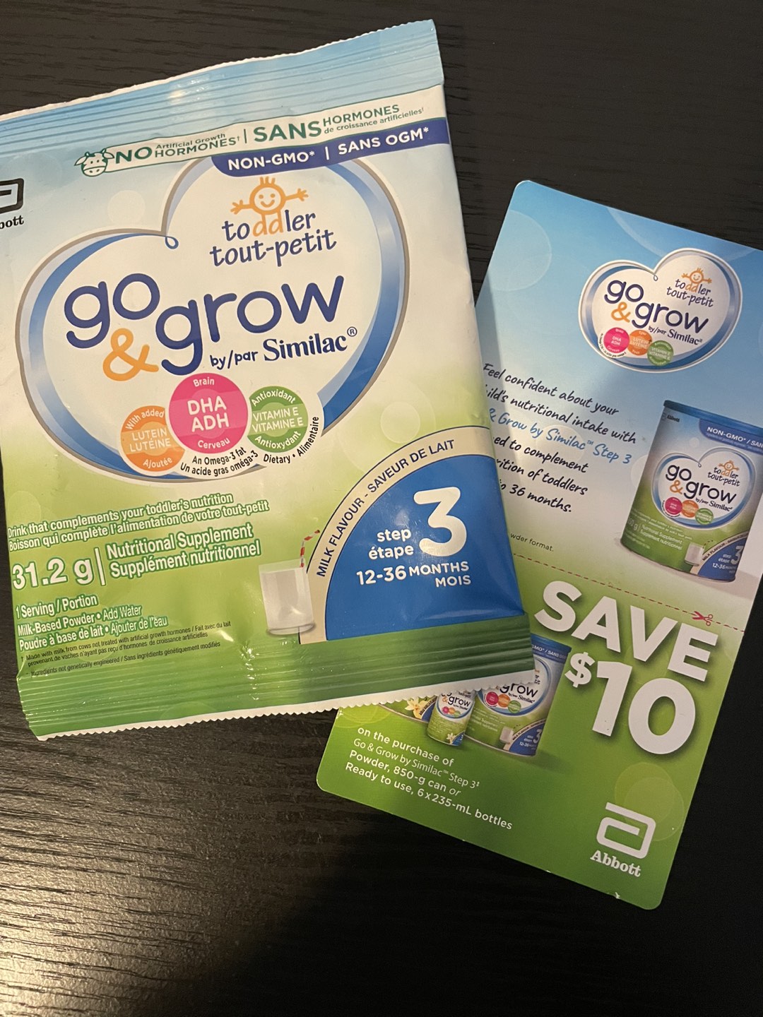 #freecycle formula packet and coupon